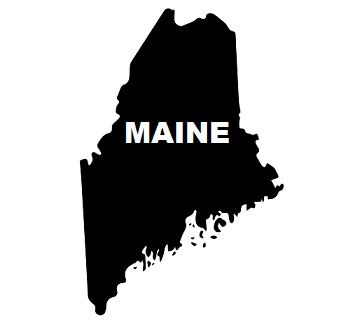 Map of Maine